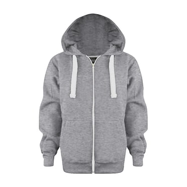 Boys Hoodies & Sweatshirts Zip Up Long Sleeve Solid Top Coat for Outdoor Sports and Casual Wear