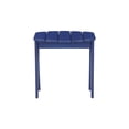 thumbnail image 2 of Riverbay Furniture Table d'Appoint Extérieur en Bois Adirondack de Style Transitionnel, Bleu, 2 of 6