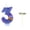 D, variant on Fwttom Halloween Pumpkins Print Themed Birthday Candles Numbers Birthday Cake Topper for Boy Girl Halloween Pumpkins Birthday Decoration