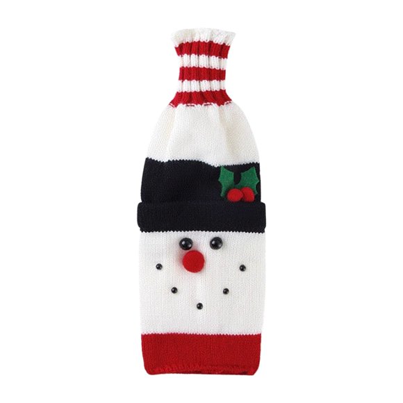 Qocolhg Outdoor Christmas Decorations Indoor, Christmas Wine Bags Wine Gift Bags Reusable Christmas Wine Bottle Sleeves For Christmas Weddings Birthdays Festive Parties Table Decorations