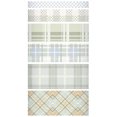 thumbnail image 1 of Craft Tape Plaid Pattern 6 Rolls DIY Colorful 6.56ft Masking Tape Planner Tape, 1 of 6