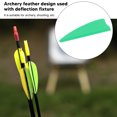 thumbnail image 3 of 50 Pcs Feather Fletching Light Weight Fletches DIY Feathers Fletches For Outdoors Archery, 3 of 8