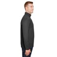 thumbnail image 3 of Men's Zone Sonic Heather Performance Quarter-Zip - BLACK HEATHER - S, 3 of 3