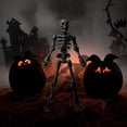 thumbnail image 4 of XDGJTBFMY Mini Skeleton Figures,13CM Skeleton Toy Action Figure,Multi-Jointed Movable Skeleton Decor,Human Bones for Accessories Party Favors, 4 of 8