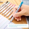 thumbnail image 3 of 8Pcs Curve Highlighters Pen Colored Curved Line Markers Durable Smooth Writing for Journaling Writing Note Coloring Art Office Back to School Supplies, 3 of 7