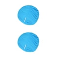 thumbnail image 4 of serony Bonnet de Bain en Nylon pour Femmes Ajustable Bleu Lac 2Ensemble, 4 of 6