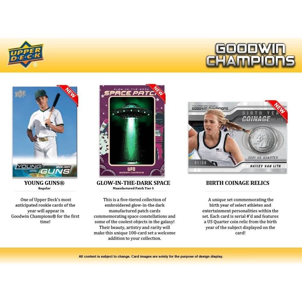 23 UPPER DECK GOODWIN CHAMPIONS VALUE BOX