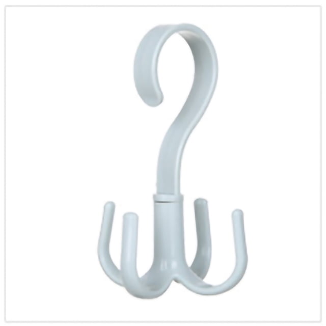 Closet Handbag Hanger Rotating Handbag Hanger Multifunctional Closet Handbag Hook Scarf Hanging Rack For BedroomNordic Blue