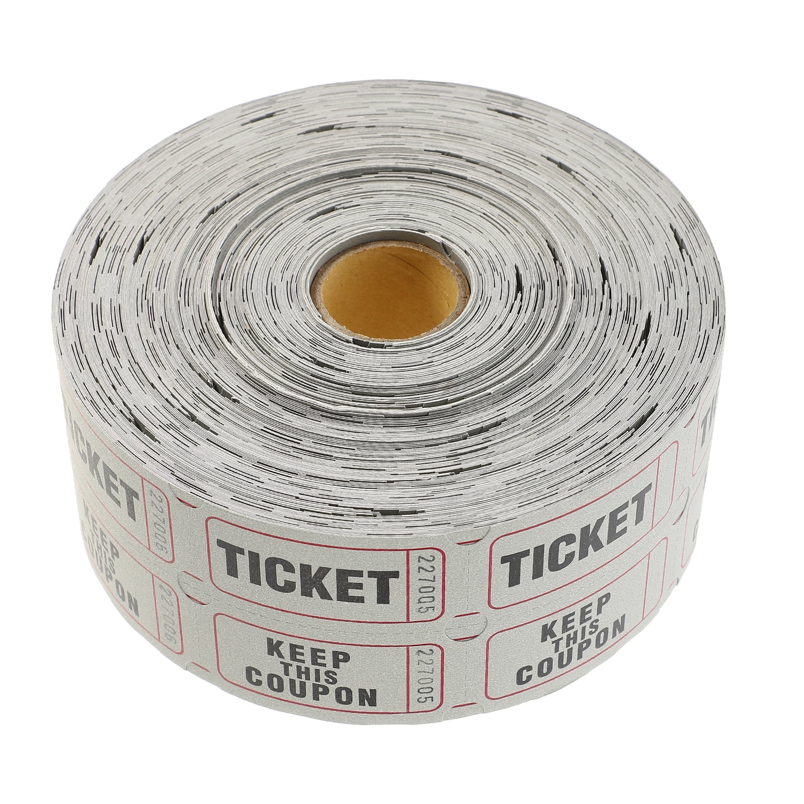100 Pcs Billets de Tombola pour Fêtes, Événements et Carnavals