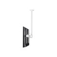 thumbnail image 5 of Atdec - Mounting kit (ceiling mount, ceiling plate cover, telescopic pole, universal mounting head) - for flat panel - plastic, aluminum, steel - white - ceiling mountable, 5 of 5