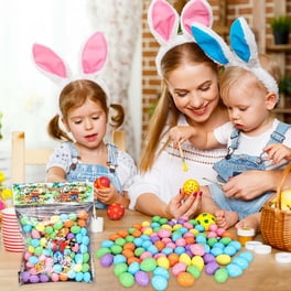 Lot De 50 Œufs De Pâques à Remplir – Œufs En Plastique Vides Colorés Avec Charnière, Parfaits Pour Chasse Aux Œufs, Friandises, Cadeaux De Fête Et Paniers De Pâques
