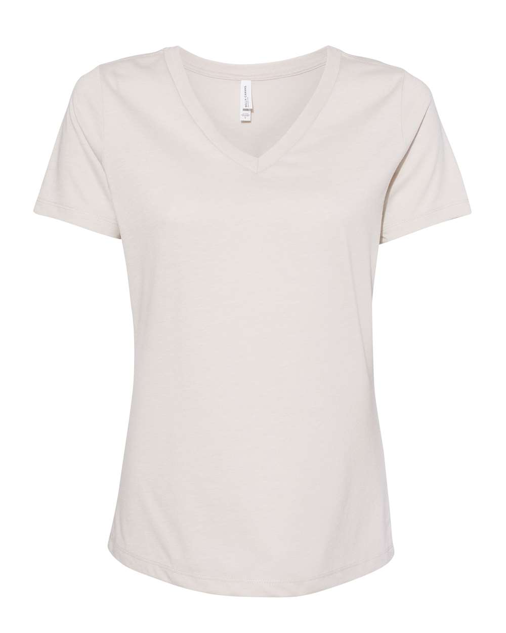Bella Canvas 6405 Missy Jersey T-Shirt à Manches Courtes à Col en V, L, Heather Dust