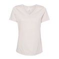 thumbnail image 1 of Bella Canvas 6405 Missy Jersey T-Shirt à Manches Courtes à Col en V, L, Heather Dust, 1 of 3