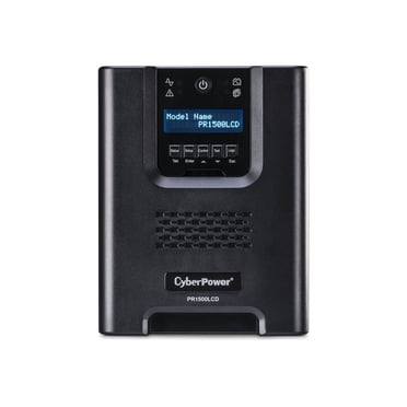 CyberPower Smart App Sinewave PR1500LCD - UPS - CA 120 V - 1500 Watts - VA 1500 - 17 Ah - RS-232, USB - Connecteurs de Sortie : 8