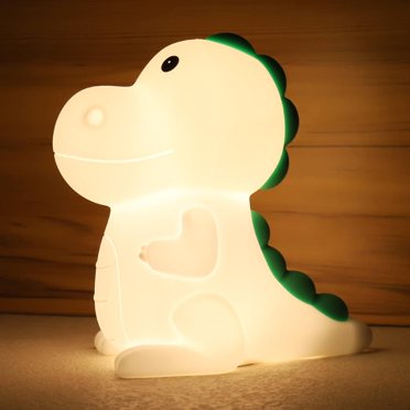Children's Night Light Baby Night Light, Dinosaur Baby Night Light, 7 Colors & Touch, Usb Rechargeable Led Lamp