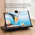 thumbnail image 4 of MesaSe Phone Screen Magnifier  Phone Video Amplifier Mobile Phone Holder  White 10inch, 4 of 5