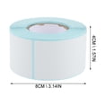 thumbnail image 4 of CIMAXIC Label Roll 300pcs/Roll Self Adhesive Label Roll for Printing Mailing Sticky Price Sticker,3.15"X1.57"X0.04", 4 of 5