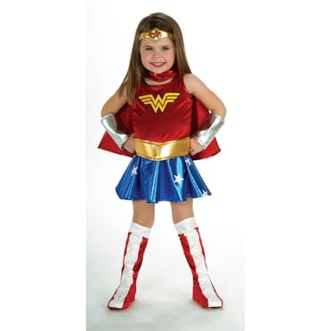 Classic Wonder Woman Deluxe Toddler Girl's Costume