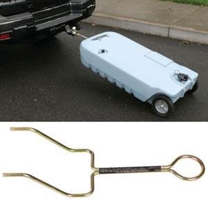 Tote-N-Stor Portable Waste Holding Tank Towing Bracket 25644 Steel; Works With All Barker Mfg And Tote-N-Stor Portable Tanks