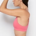 thumbnail image 2 of Cotton Scoop Bralette in Hot Pink, 2 of 5