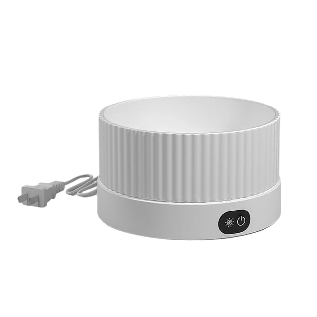 Large Outdoor Heated Pet Bowl with Thermostatic Control for Winter Water Dish Use