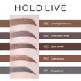 thumbnail image 2 of HOLD LIVE Crayon à Sourcils Naturel Fin Rotatif à Double Extrémité 0,1 g Coloration Facile Doux pour la Peau Lisse Imperméable Résistant à la Sueur, 2 of 6