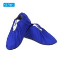 thumbnail image 3 of Unique Bargains Couvre-Chaussures, 5 Paires de Protège-Chaussures Réutilisables pour l'Intérieur, Bleu, 3 of 6
