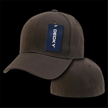Decky 402-PL-BRN-28 Casquette Ajustée, Brun - Taille 703, - 7,62