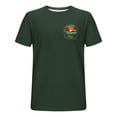 thumbnail image 4 of Styesk T-Shirts pour Homme Mode Décontractée Hommes T-shirt de Sport Imprimé Manches Courtes Col Rond Chemisiers Chemises, 4 of 5