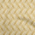 thumbnail image 1 of oneOone Cotton Cambric Yellow Fabric Abstract Craft Projects Decor Fabric Printed By The Yard 56 Inch Wide, 1 of 4