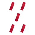 thumbnail image 3 of ZheElen Extension Strap Bra Extenders Breathable Buckle 2 Hooks Accessories Stretchy Adjustable Replacement Gadgets 3 Rows wine red 5Set, 3 of 6