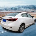 thumbnail image 2 of Unique Bargains 59' Carbon Fiber Pattern Car Rear Spoiler Wing Rubber Lip Tail Trunk Roof Trim Sticker Carbon Fiber, 2 of 9