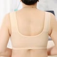 thumbnail image 4 of Bra And Panty Sets For Women Front Button Shaping Cup Shoulder Strap No Underwire Bra Plus Size Underwear Set, 4 of 7