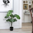 thumbnail image 4 of Mainstays Artificial Monstera Tree Pot, 4 of 6