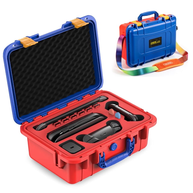 Hard Travel Case For Nintendo Switch 2, IP67 Waterproof, Soft Lining, Holds Console, Pro Controller & Accessories