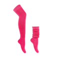thumbnail image 1 of Women's Lengthening Thick Socks Colorful Over The Knee Pile Socks, 1 of 3