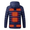 thumbnail image 4 of Outdoor Warm Clothing Heated For Riding Skiing Fishing Charging Via Heated Coat, 4 of 8