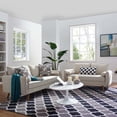 thumbnail image 4 of Modway Revive 2-Piece Fabric Upholstered Sofa and Loveseat Set in Beige, 4 of 9