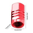 thumbnail image 3 of Wzzjkit Aluminum Alloy Car Nozzle Tire Nozzle Cover, 3 of 7