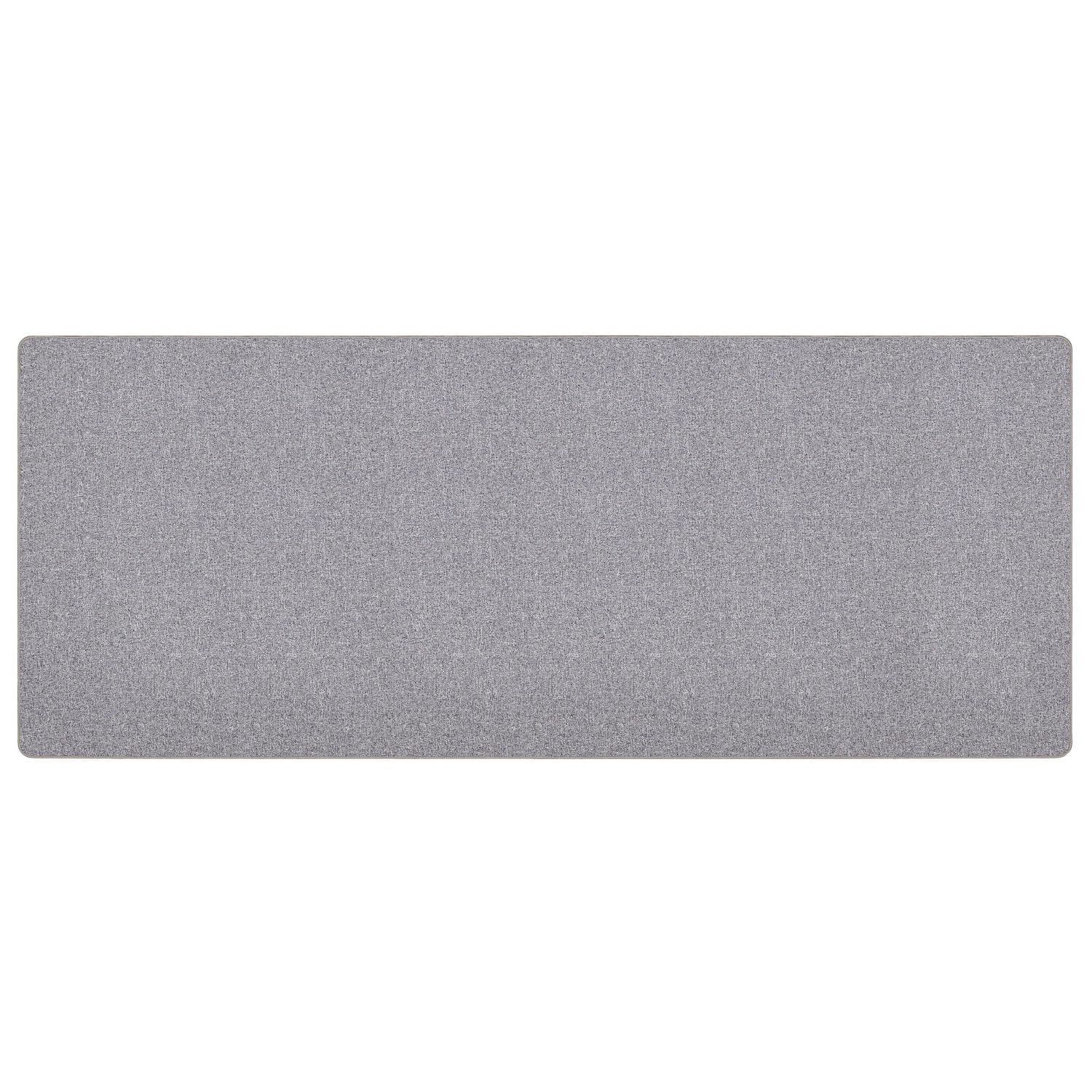 Tapis tissé plat de 3 pi x 4 pi, Wicklow, gris