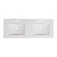 thumbnail image 2 of American Imaginations 48-in. W 3H8-in. Ceramic Top Set In White Color - Overflow Drain Incl. AI-31683, 2 of 9