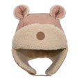 thumbnail image 1 of Calikids Tuque d'Aviateur d'Hiver en Peluche - Rose (S), 1 of 4