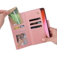 thumbnail image 5 of Case for OnePlus Nord 2 5G Magnetic Leather Zipper Wallet Cover Card Holder, 5 of 5