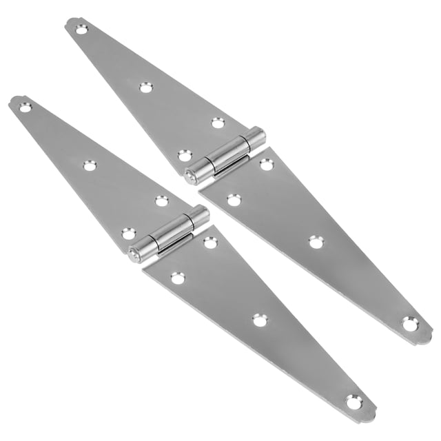 MasteelfCA 2 Pcs Charnière de Sangle 200mm Charnière Robuste Matériel de Portail Charnière Décorative