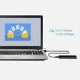 thumbnail image 3 of Mistaha M.2 SATA NVME to USB 3.1 Hard Drive Enclosure Dual Protocol 10Gbps Aluminum Alloy, 3 of 8