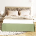 thumbnail image 2 of Unique Bargains Brushed Pleated Bed Skirt Durable Classic Tailored  Dust Ruffled Solid 16 Inch Drop, 2 of 8
