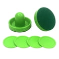 thumbnail image 1 of ZLight 1 Ensemble de Mini Pousseurs de Hockey à Air Pousseurs Air et Taille Palettes de Hockey Petits Rondelles de Hockey Rouge 2 Pousseurs Verts 96 mm, 1 of 6