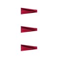 thumbnail image 4 of maskred Elastic Hair Bands For High Elasticity And Sweat Absorption 22 purplish red 1 3Set, 4 of 6