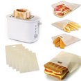 thumbnail image 3 of SMihono Kitchen Organizers and Storage Toaster Bags Reusable For Grilled Cheese Sandwich Non-Stick Heat Resistant Kitchen Gadgets Must Have 2023, 3 of 5