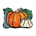 thumbnail image 1 of Jubipavy Halloween Pumpkin Rug Halloween Pumpkin Rugs Pumpkin Shaped Floor Mat Thanksgiving Day Mat Halloween Decorative For Living Bedroom Kitchen Decoration Bath, 1 of 6